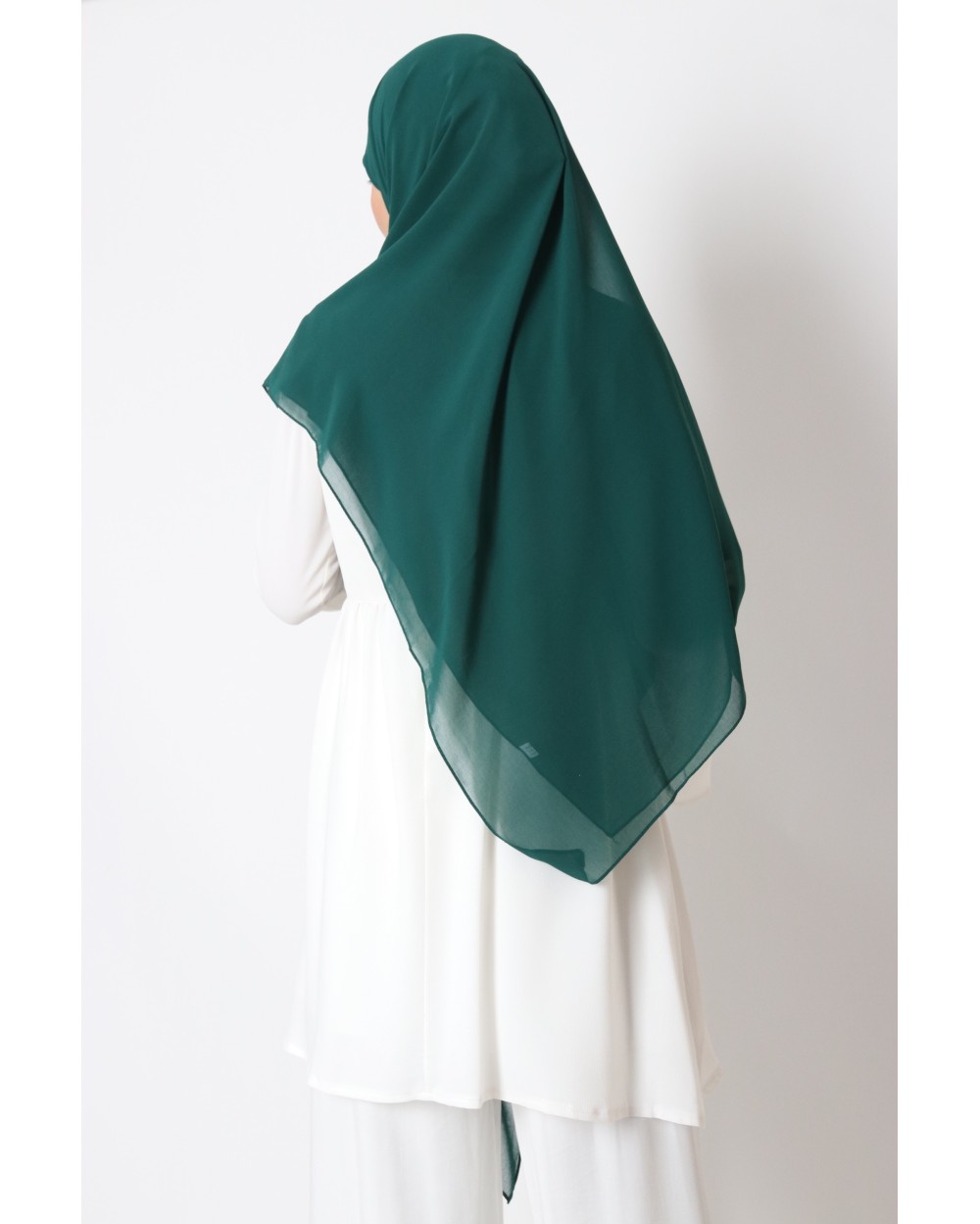Nissa square chiffon hijab 150cm