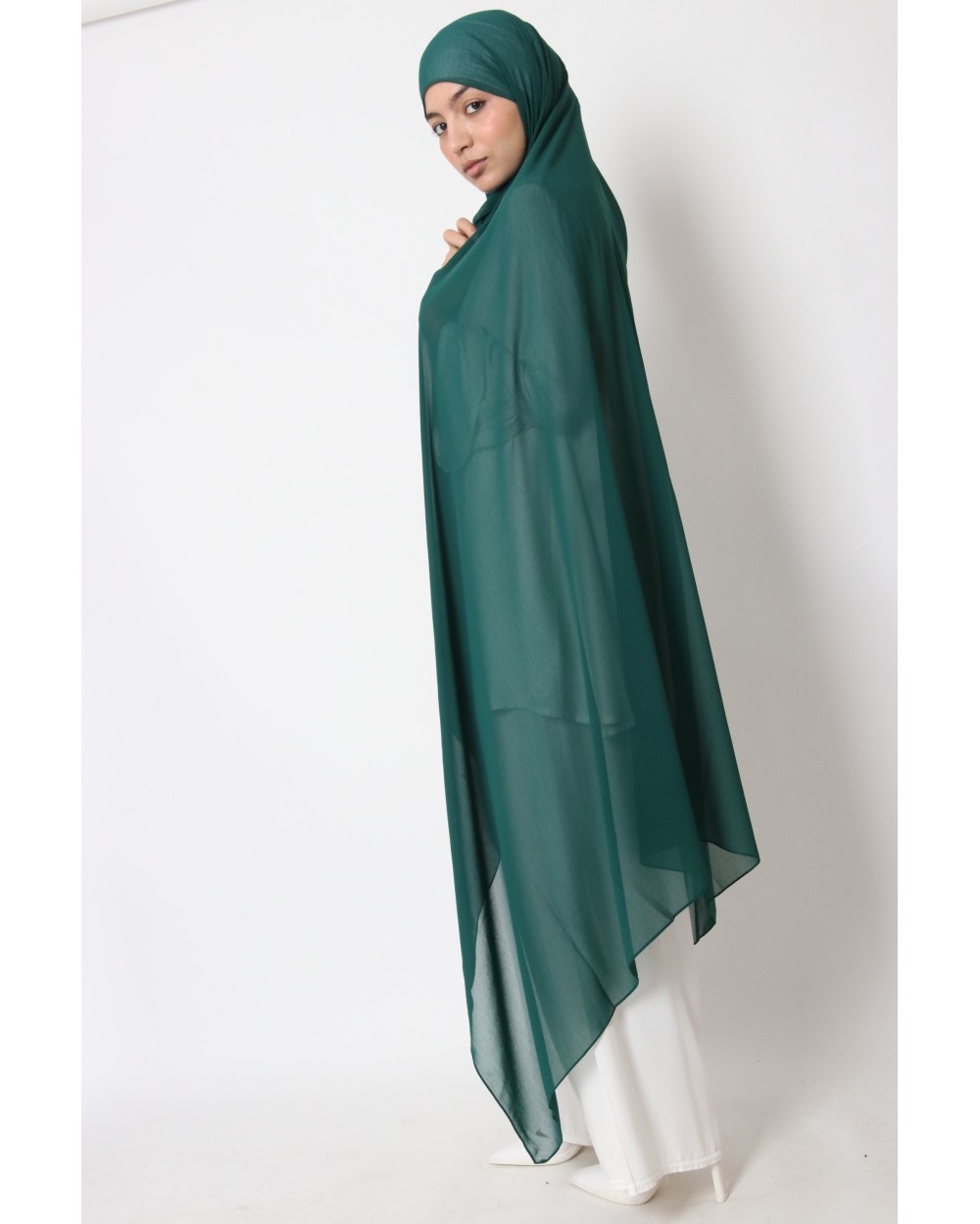 Nissa square chiffon hijab 150cm