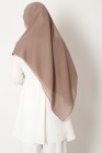 Hijab mousseline carré Nissa 150cm