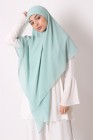 Hijab mousseline carré Nissa 150cm