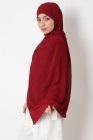 Nissa square chiffon hijab 150cm