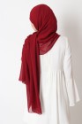 Nissa square chiffon hijab 150cm