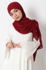 Nissa square chiffon hijab 150cm