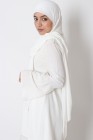 Nissa square chiffon hijab 150cm