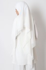 Hijab mousseline carré Nissa 150cm