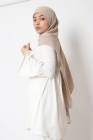 Nissa square chiffon hijab 150cm