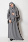 Abaya and Khimar Narymel set