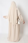 Abaya and Khimar Narymel set
