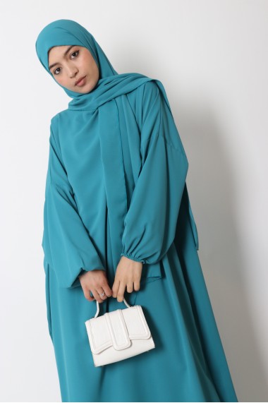 Abaya hijab integrated...