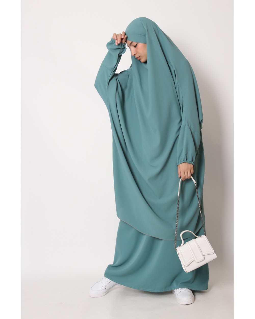 Jilbab jupe soie de médine