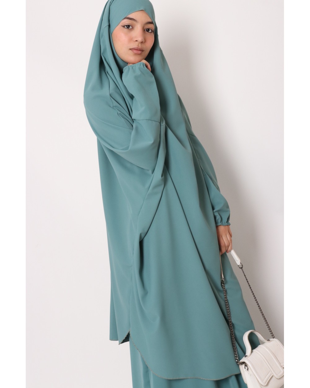 Jilbab jupe soie de médine