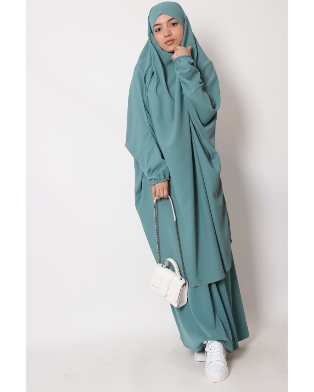 Jilbab jupe soie de médine