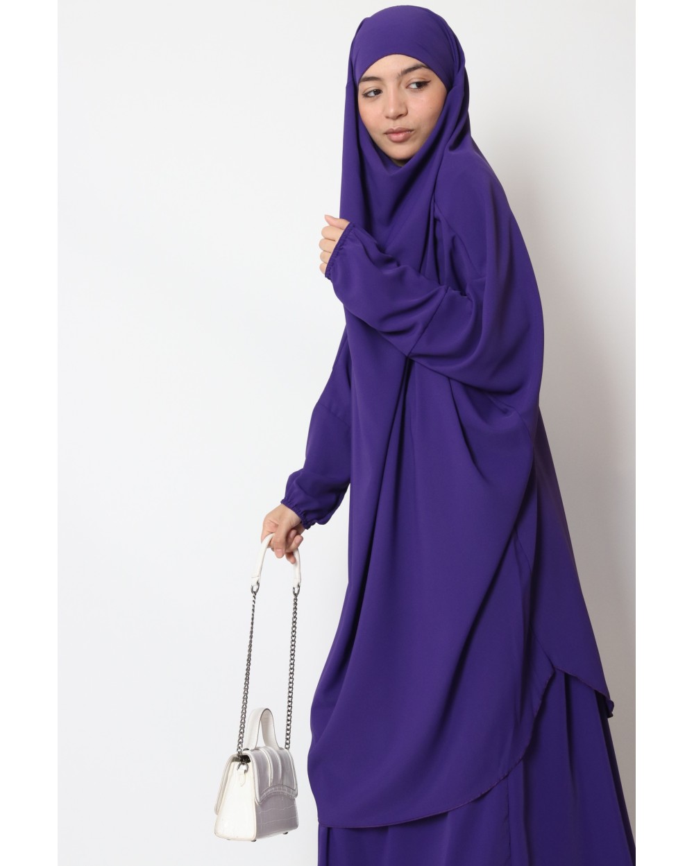 Jilbab jupe soie de médine