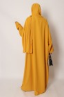 Abaya hijab integrated medina silk