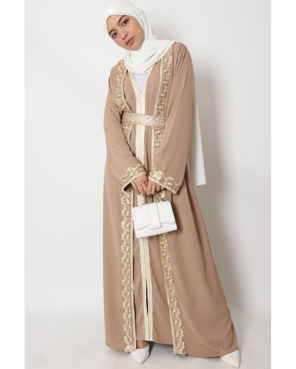 Ensemble Kimono avec sous-robe