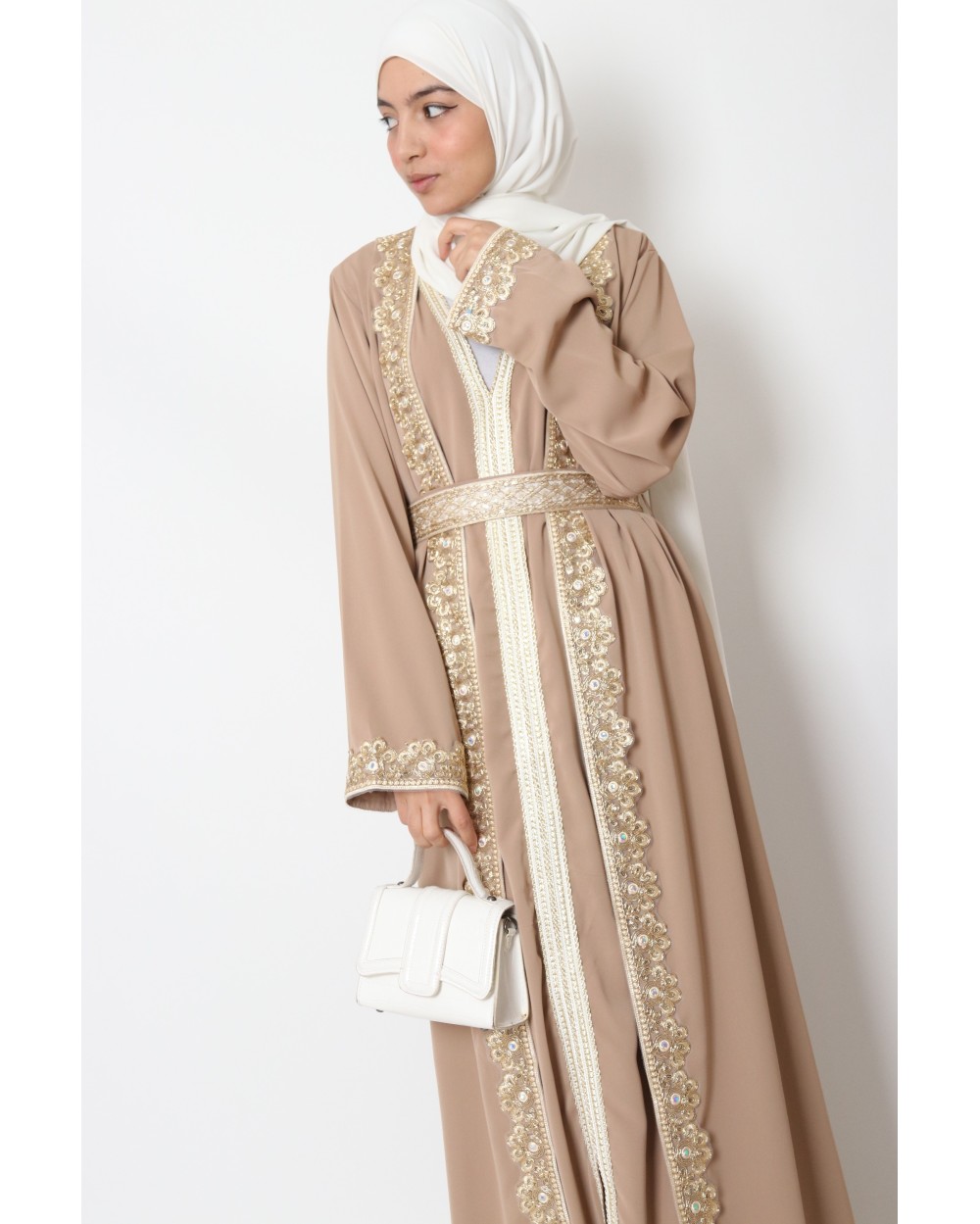 Ensemble Kimono avec sous-robe