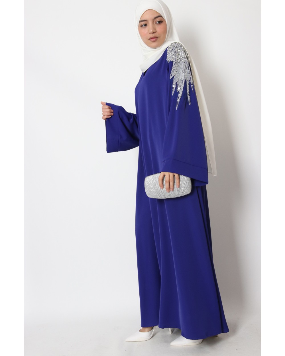Abaya dress jewelry shoulder
