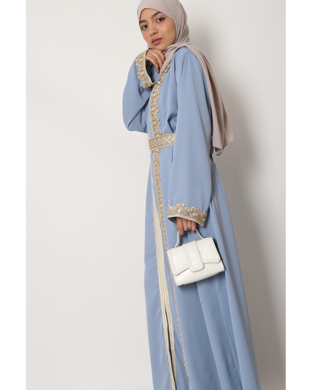 Ensemble Kimono avec sous-robe