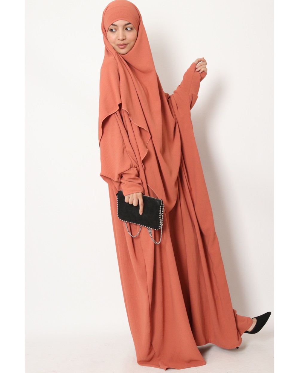 Set abaya butterfly with khimar