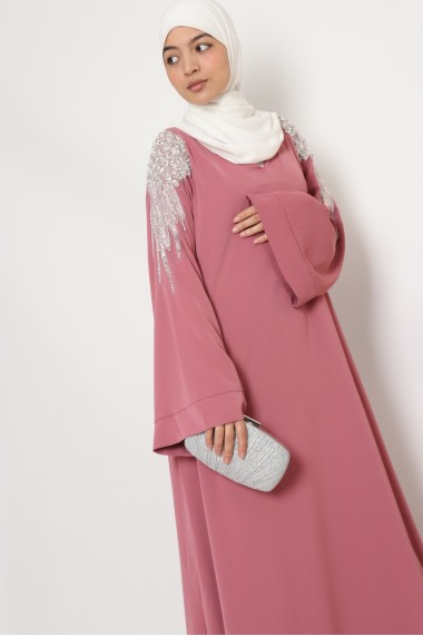 Abaya dress jewelry shoulder