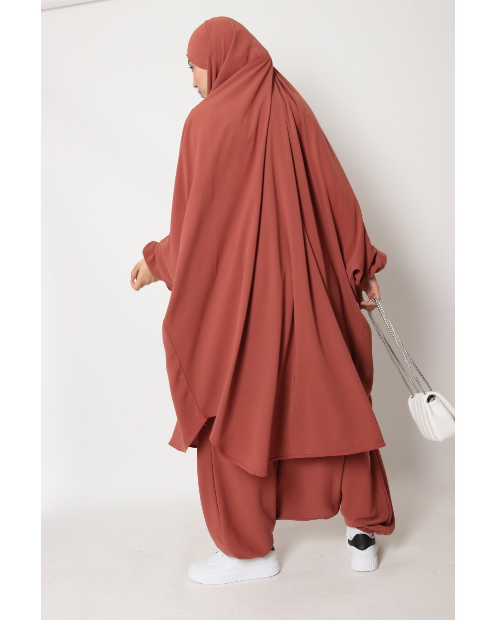 Jilbab 2 pièces sarouel Jamila