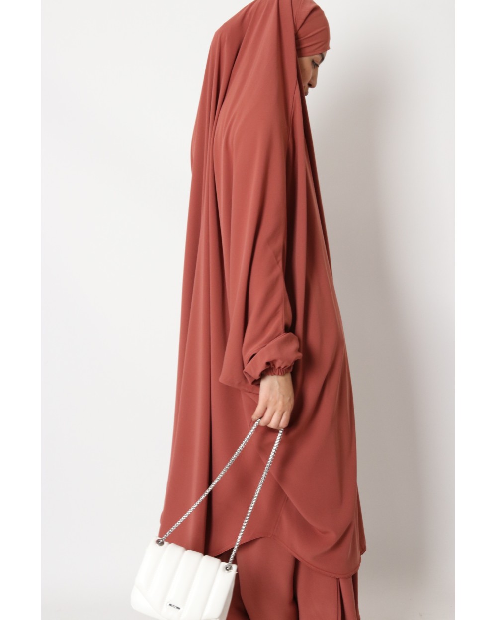 Jilbab 2 pièces sarouel Jamila