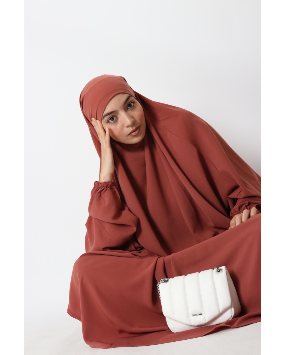 Jilbab 2 pièces sarouel Jamila