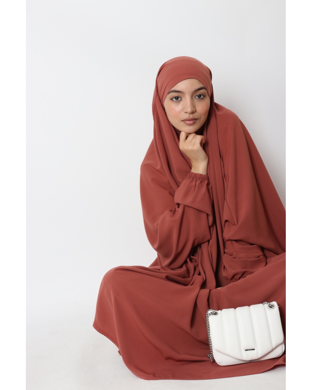 Jilbab 2 pièces sarouel Jamila