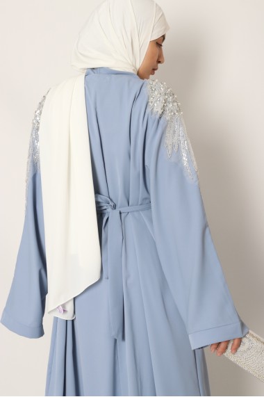 Kimono long bijoux epaule