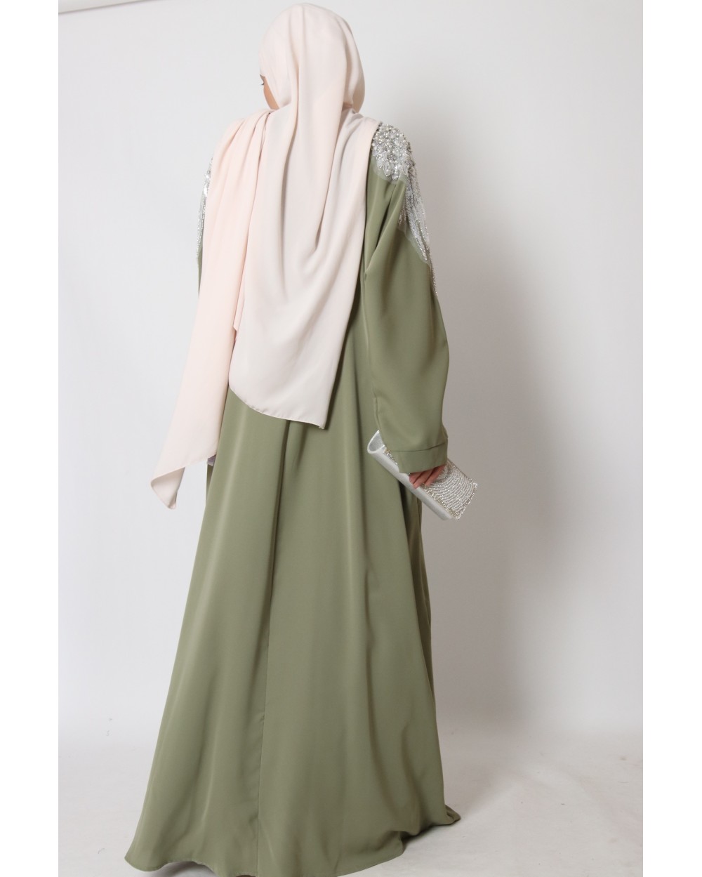 Kimono long bijoux epaule