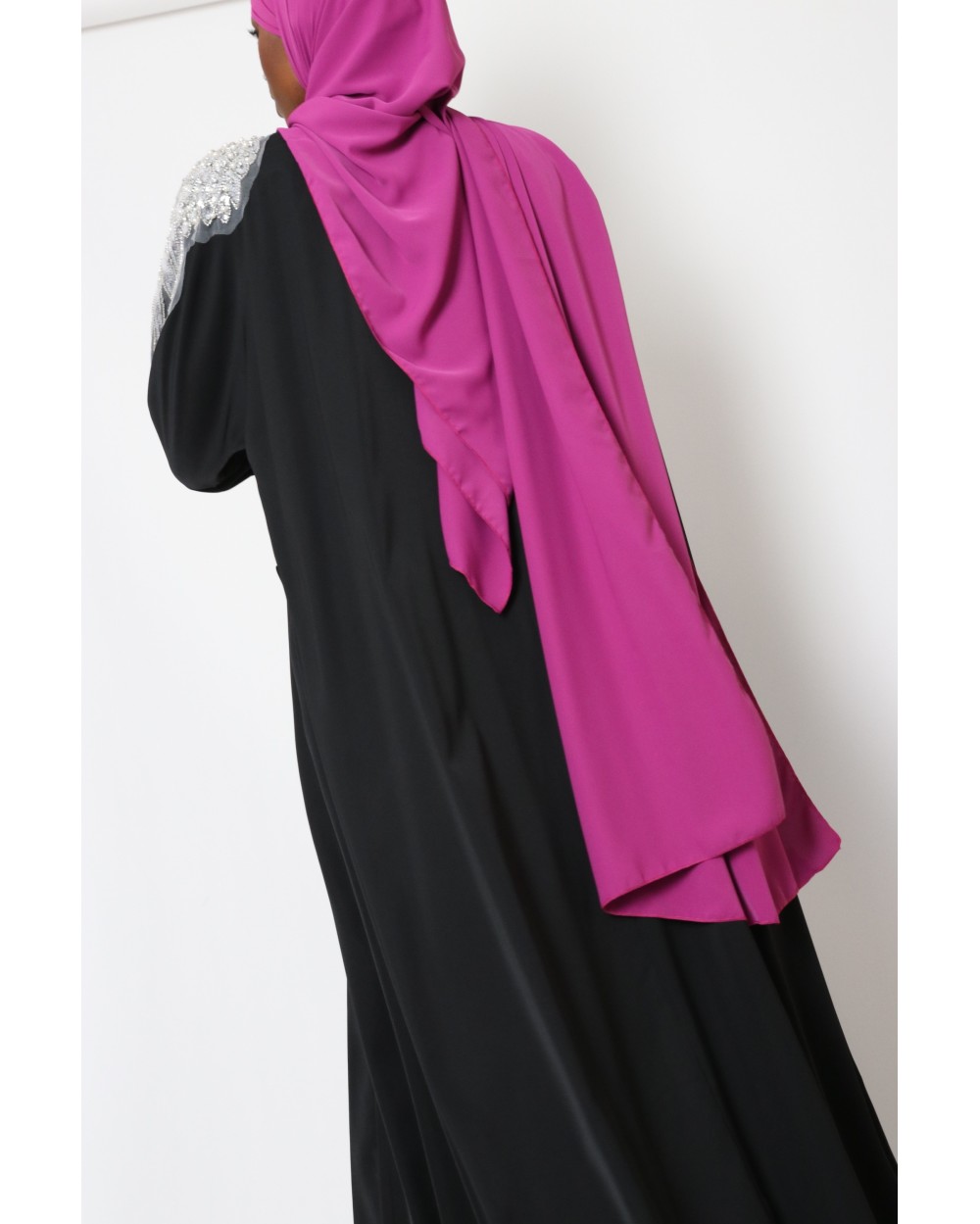 Kimono long bijoux epaule