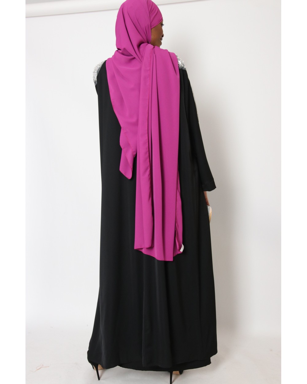 Kimono long bijoux epaule