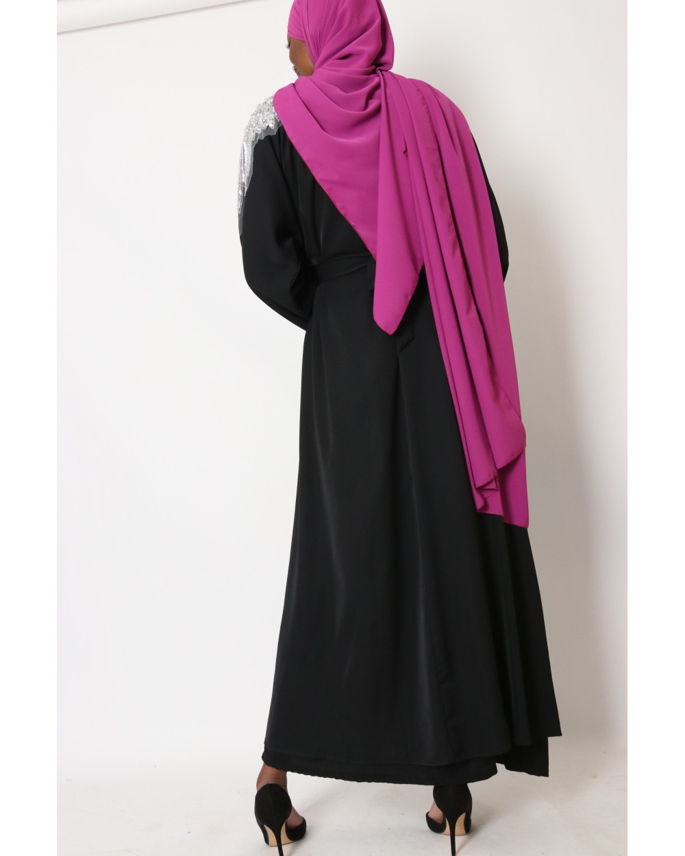 Kimono long bijoux epaule