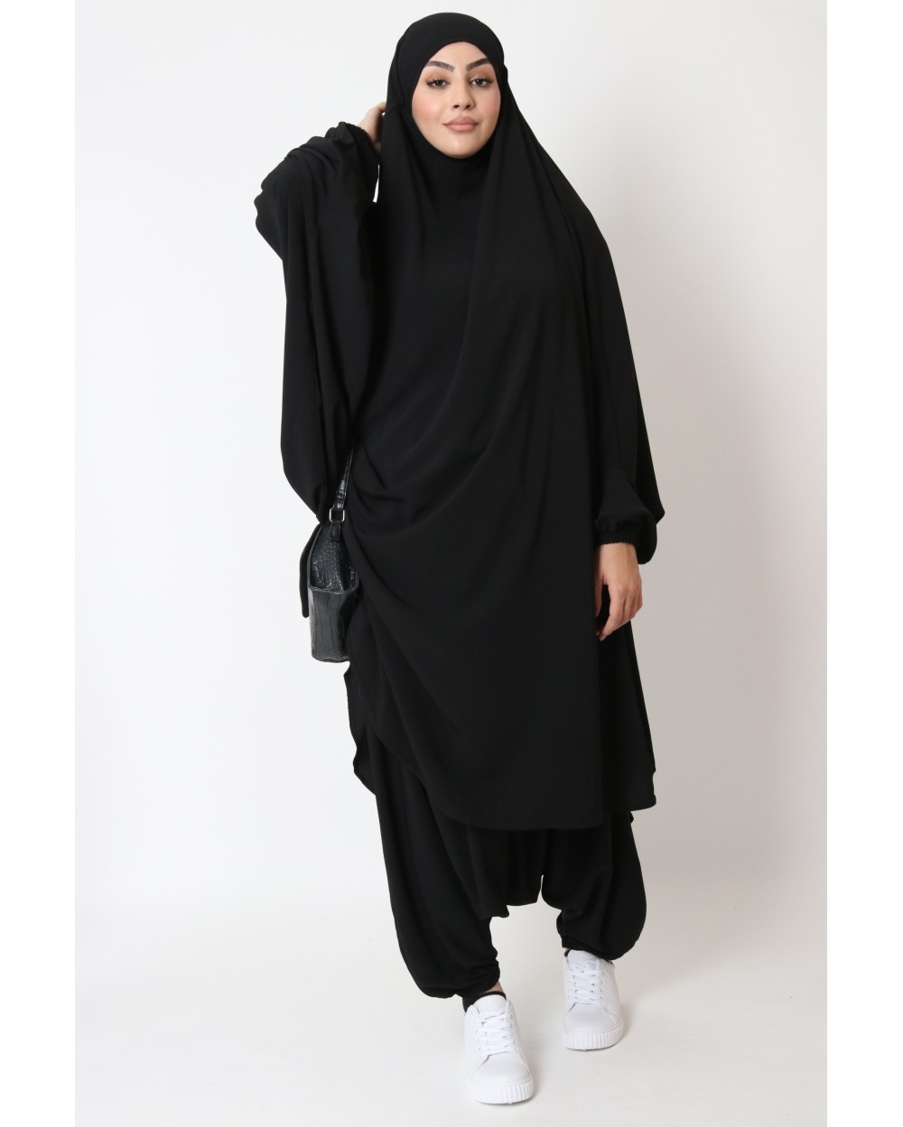 Jilbab 2 pièces sarouel Jamila
