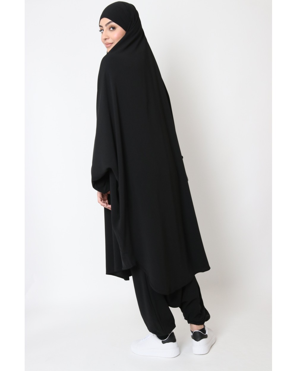 Jilbab 2 pièces sarouel Jamila