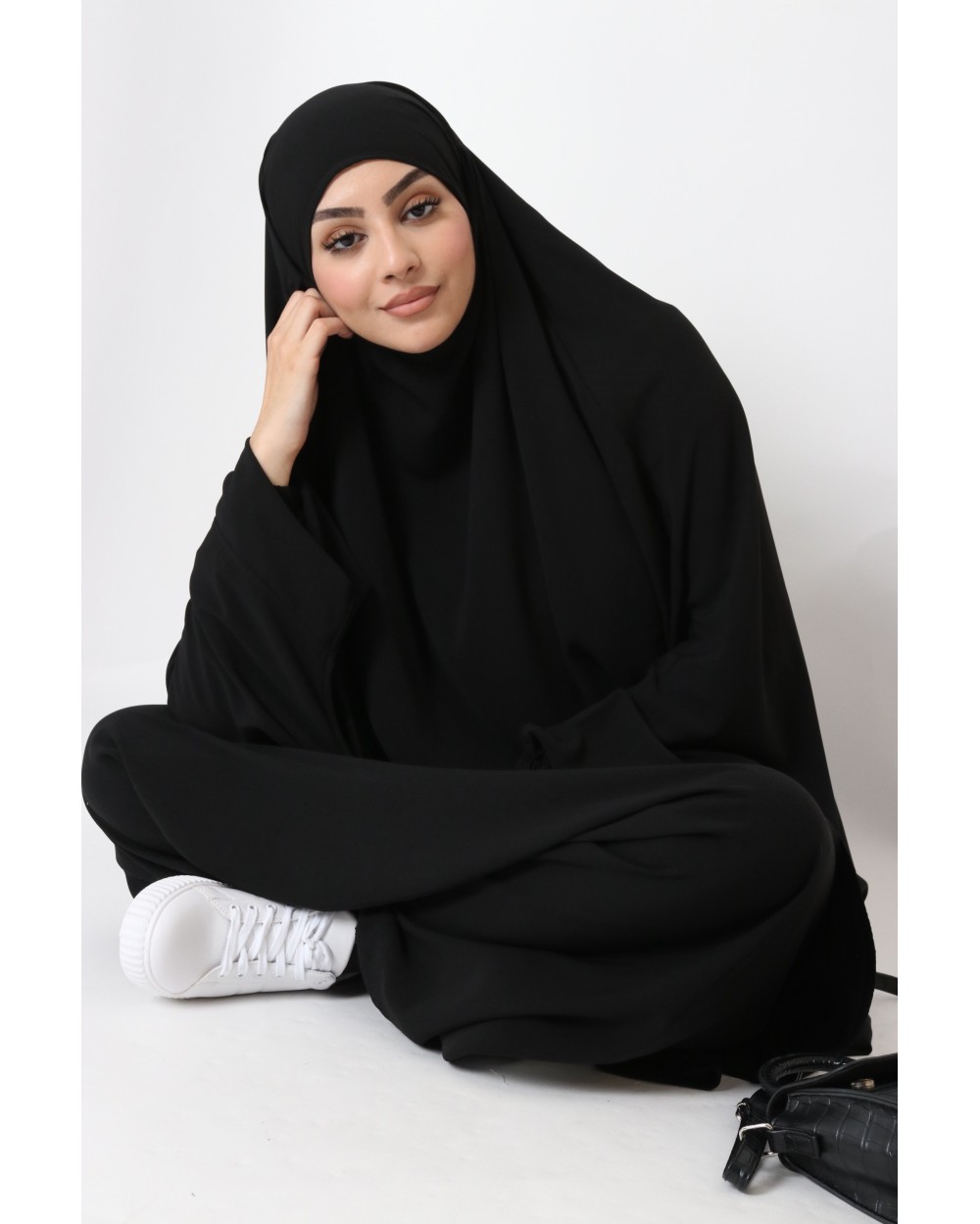 Jilbab 2 pièces sarouel Jamila