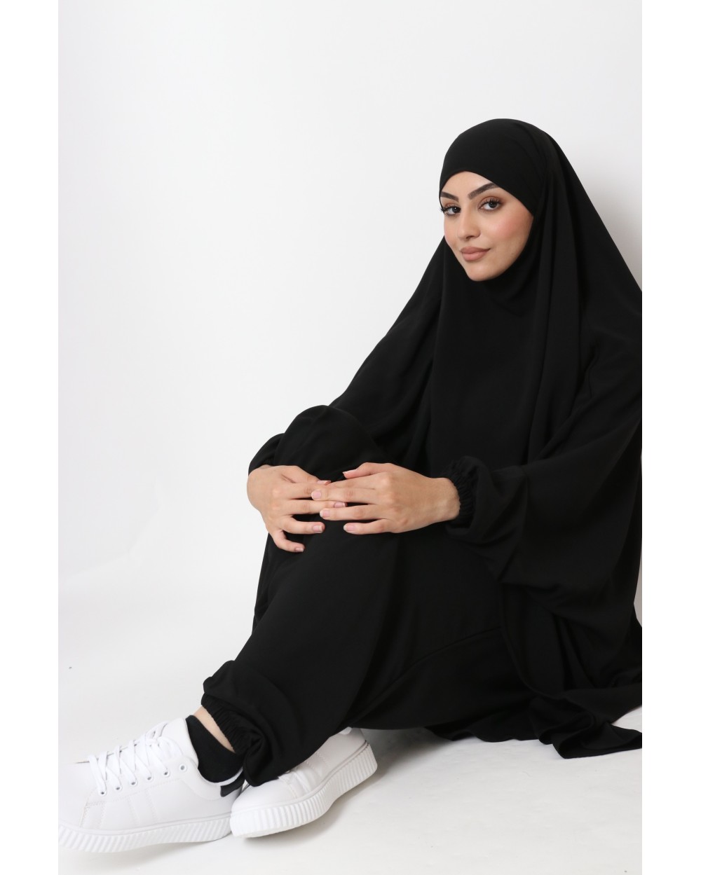 Jilbab 2 pièces sarouel Jamila