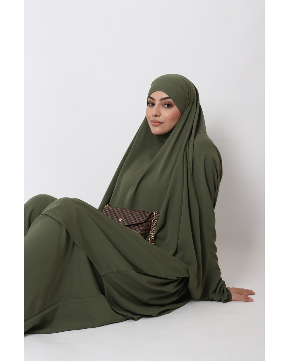 Jilbab 2 pièces sarouel Jamila
