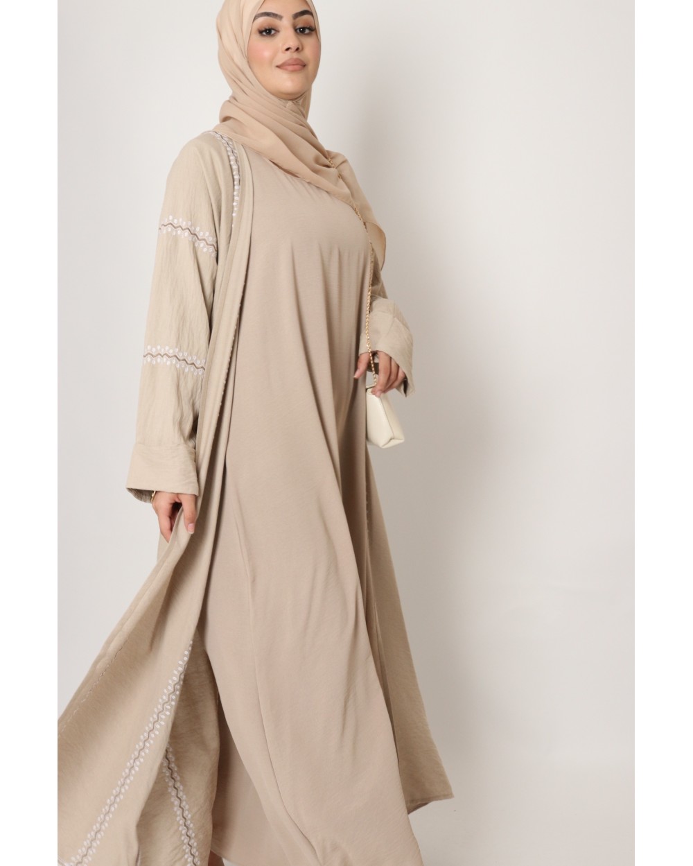 Ensemble robe kimono Wahiba