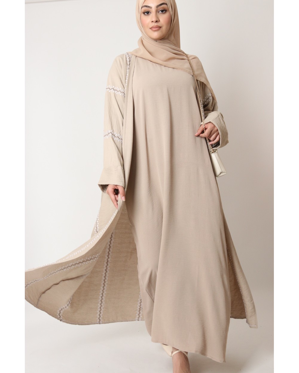 Ensemble robe kimono Wahiba