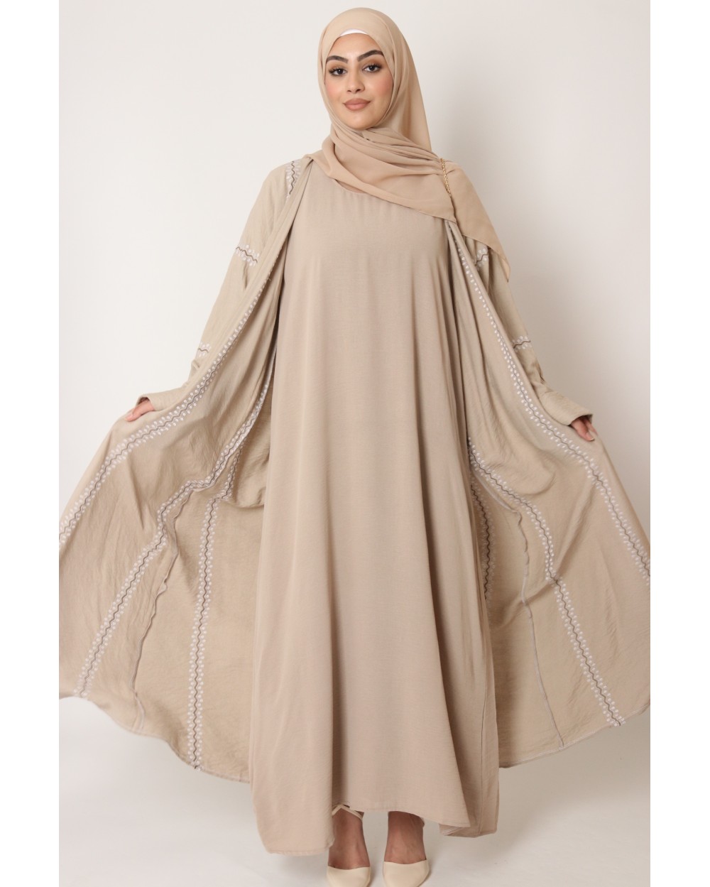 Ensemble robe kimono Wahiba