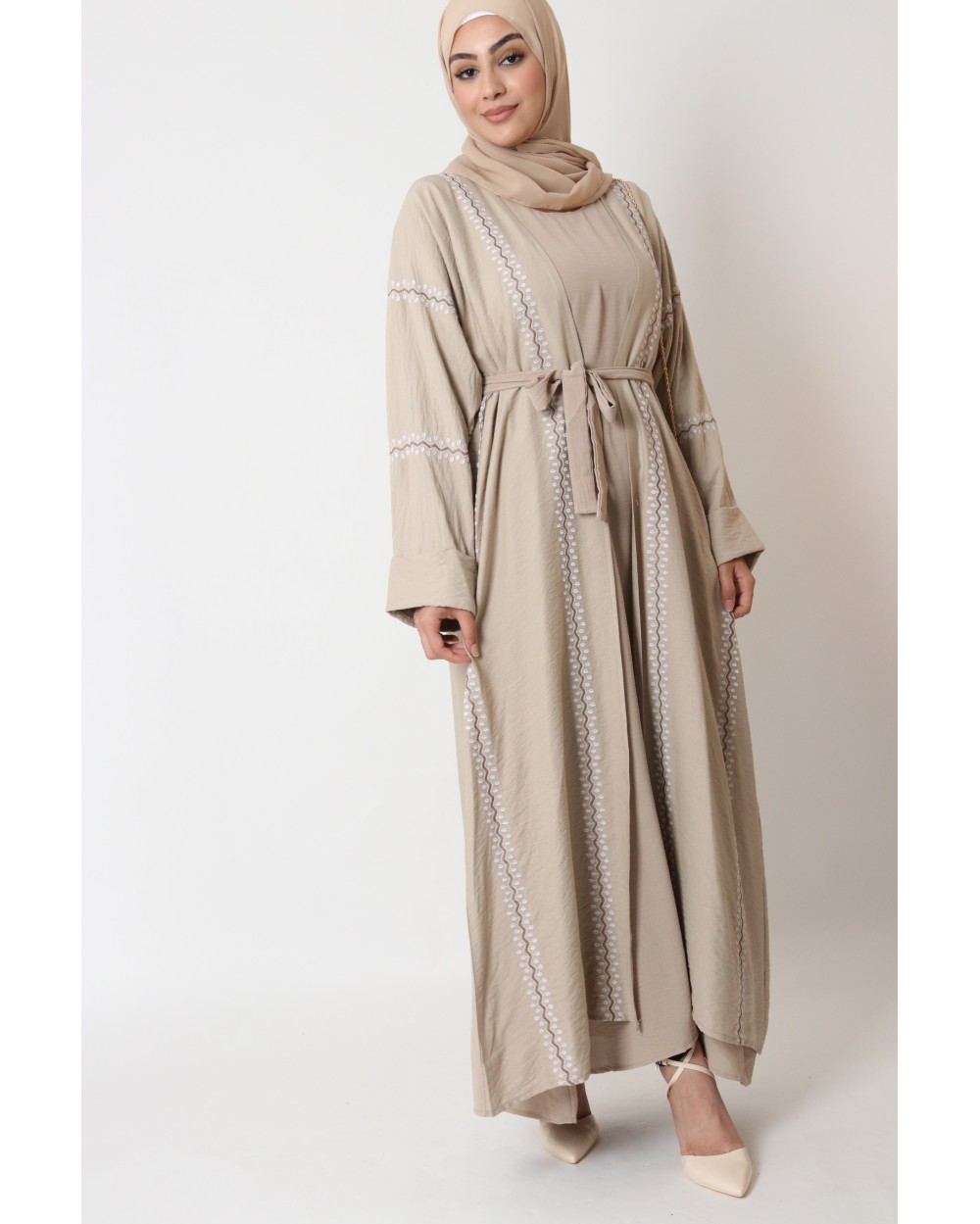 Ensemble robe kimono Wahiba