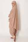 Jilbab 2 pièces sarouel Jamila