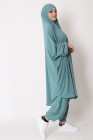 Jilbab 2 pièces sarouel Jamila