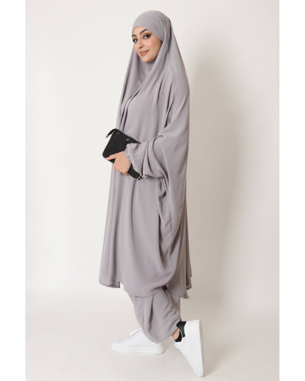 Jilbab 2 pièces sarouel Jamila