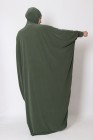 Abaya papillon cagoule intégré