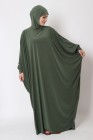 Abaya papillon cagoule intégré