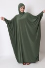 Abaya papillon cagoule intégré
