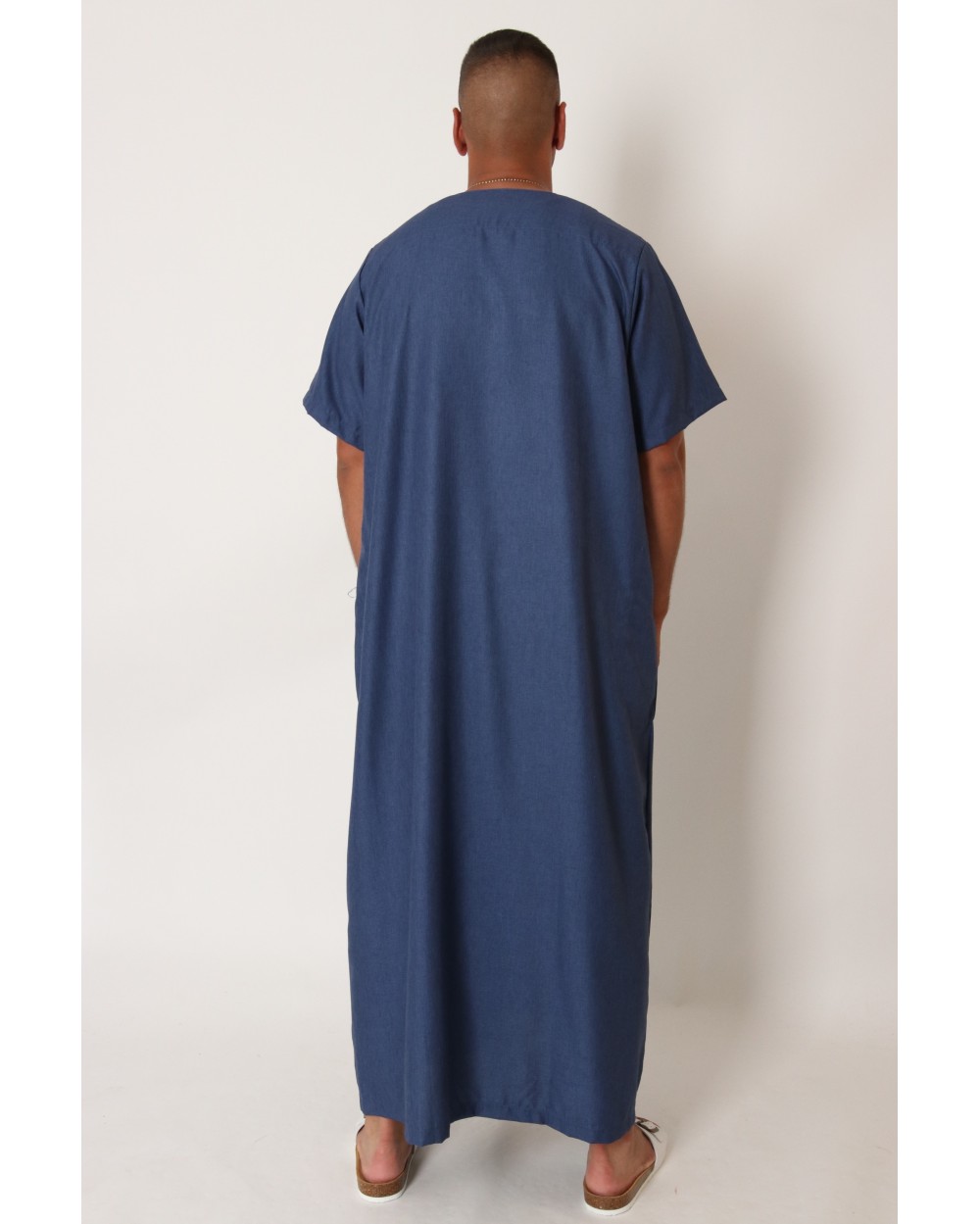 Zein lightweight cotton-effect thobe