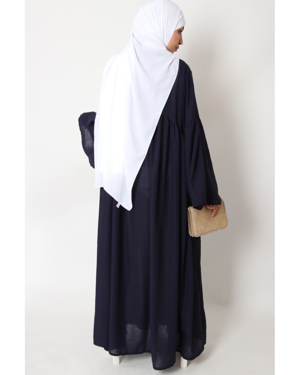 Robe ample en lin